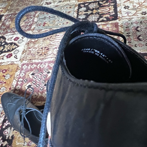 🇬🇧 MOSS LONDON Formal Black Men’s Shoes - Picture 5 of 6